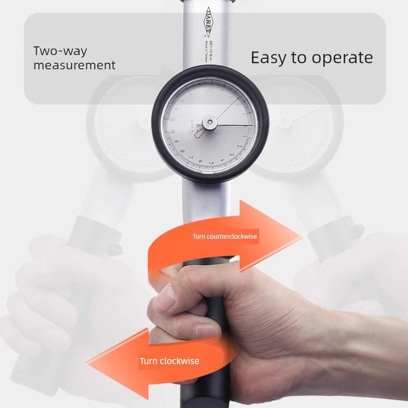 Darex台湾进口表盘式指针扭矩扳手双向公斤扭矩高精度扭矩检测台