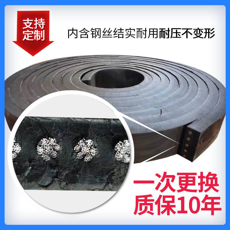 厂家直销货汽车大梁垫带车厢垫皮橡胶垫枕木垫木吊车支腿货箱塑胶
