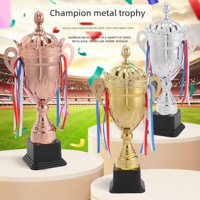 篮球赛足球羽毛球台球乒乓球比赛冠军杯金属奖杯定制订制大奖杯
