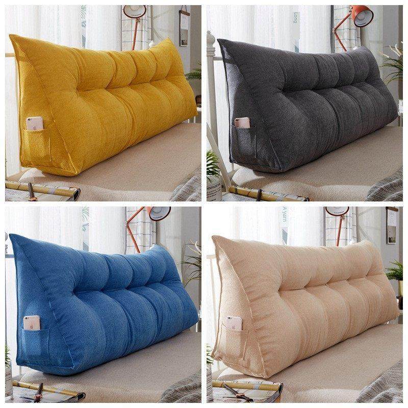 三角靠枕床上软包大靠背.5米床头靠垫软包双人.8沙发卧室长靠垫,居家布艺,靠垫/抱枕,淘宝优惠券,粉丝福利购,淘宝优惠卷
