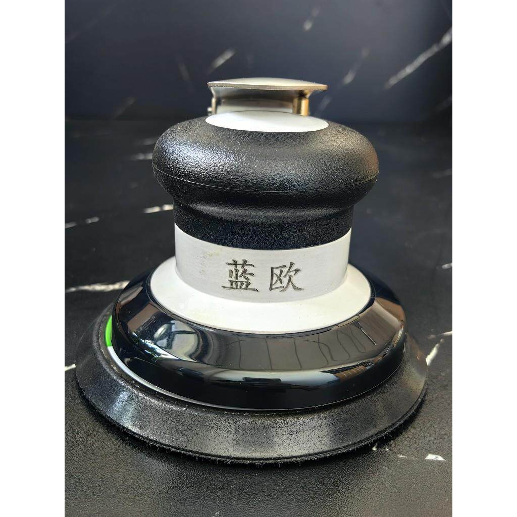 蓝欧高速气磨机砂纸机气动磨光机打磨机工业级气磨机动力大下灰快