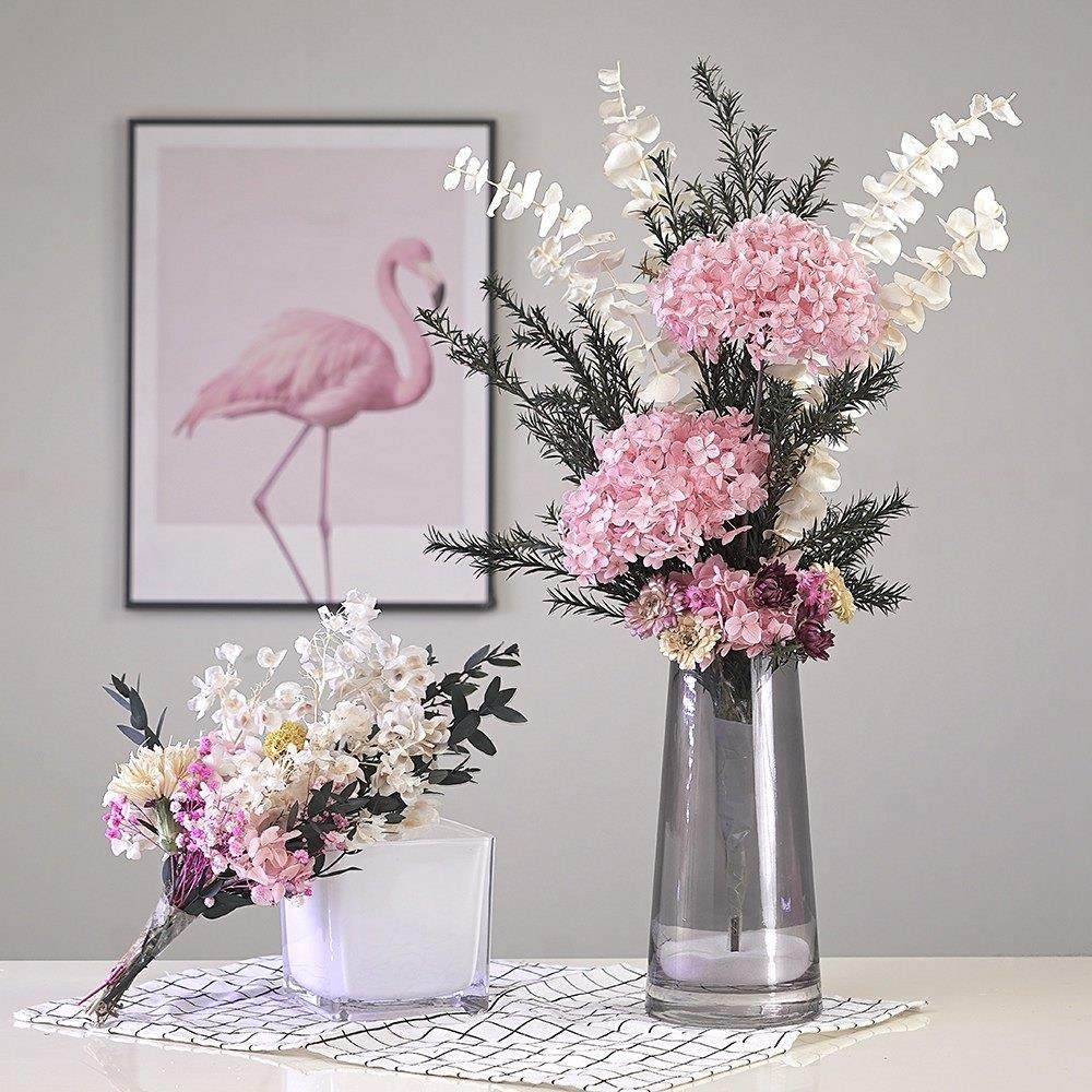 永生花绣球花尤加利叶干 干燥花花束大束放客厅的干 干燥花摆件轻,家居饰品,干花/花瓣/干花包/干树枝,淘宝优惠券,粉丝福利购,淘宝优惠卷