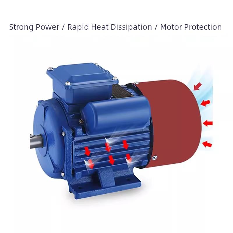 G315A G355A3变频调速电机专用风机G315B G355B轴流散热风扇380V