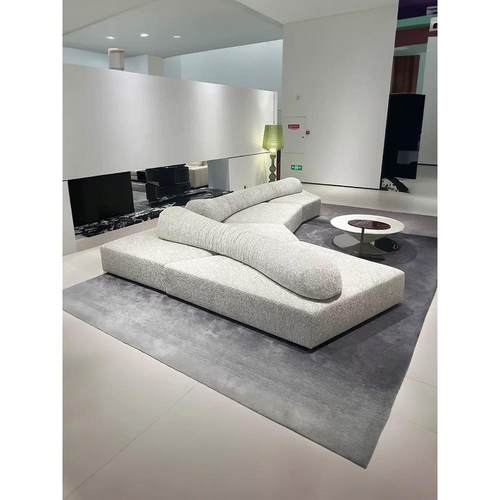 意大利岩石布艺双面沙发 大户型异形模块自由组合别墅大平层沙发