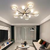 客厅灯吸顶灯轻奢客厅灯现代简约智能客厅主灯北欧LED灯饰灯具125
