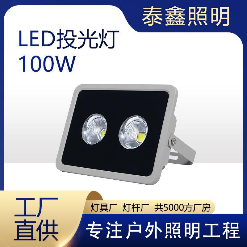 厂现货TX100200直供1光00W00W200瓦投光灯户外亮化强防水泛家光太