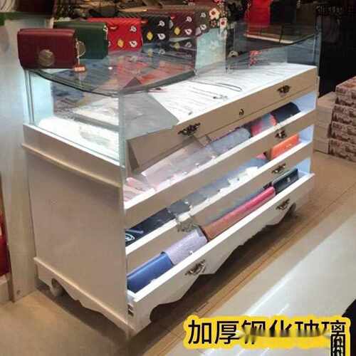 首饰展示架商用欧式饰品展示柜玻璃柜台展柜珠宝首饰眼镜配件陈列