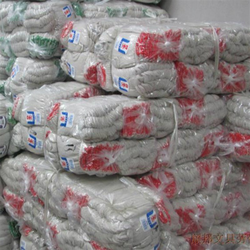 900克棉线手套劳保手套粗纱耐磨工地干活劳动防护加厚36双