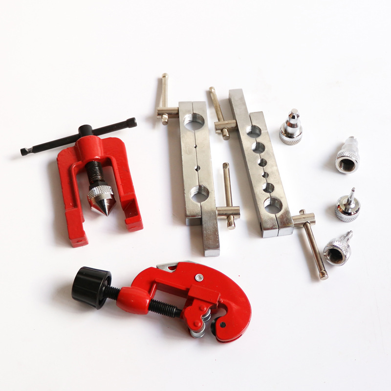 铜管扩孔器涨管器铆管铝管扩管器3-19mm偏心扩口器空调维修喇叭口