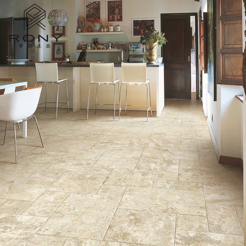 法式莱姆石仿古砖别墅厨房防滑地砖民宿咖啡店子母砖阳台客厅瓷砖