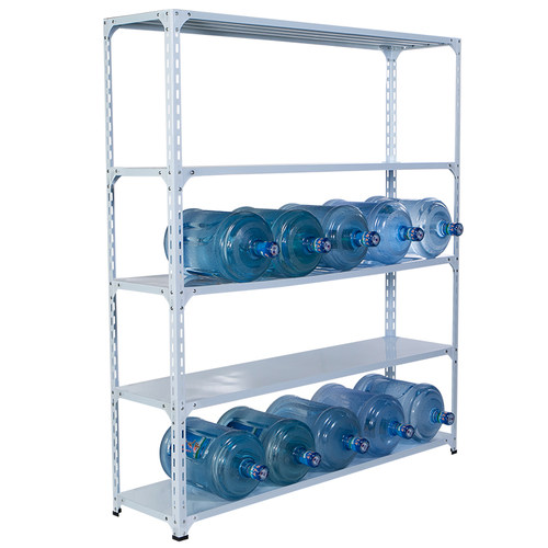 家用简约收纳货架储物阳台置物架C多层落地仓库超市展示仓储角钢