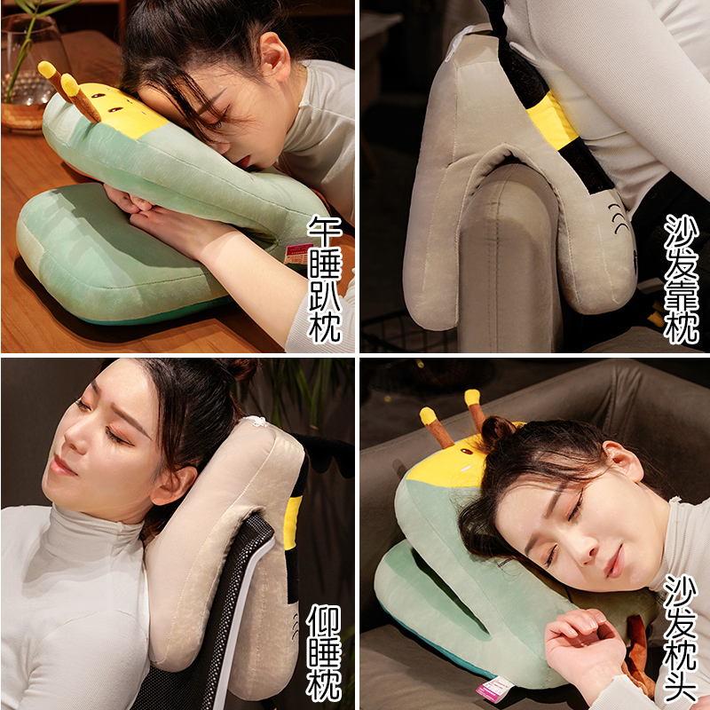 午睡枕趴睡枕办公室午睡神器小学生午休桌上女生睡觉趴趴抱枕