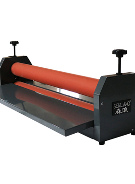 浪牌 手动冷裱机覆膜机手摇式PVC相片冷裱机腹膜机过膜机宽度65CM