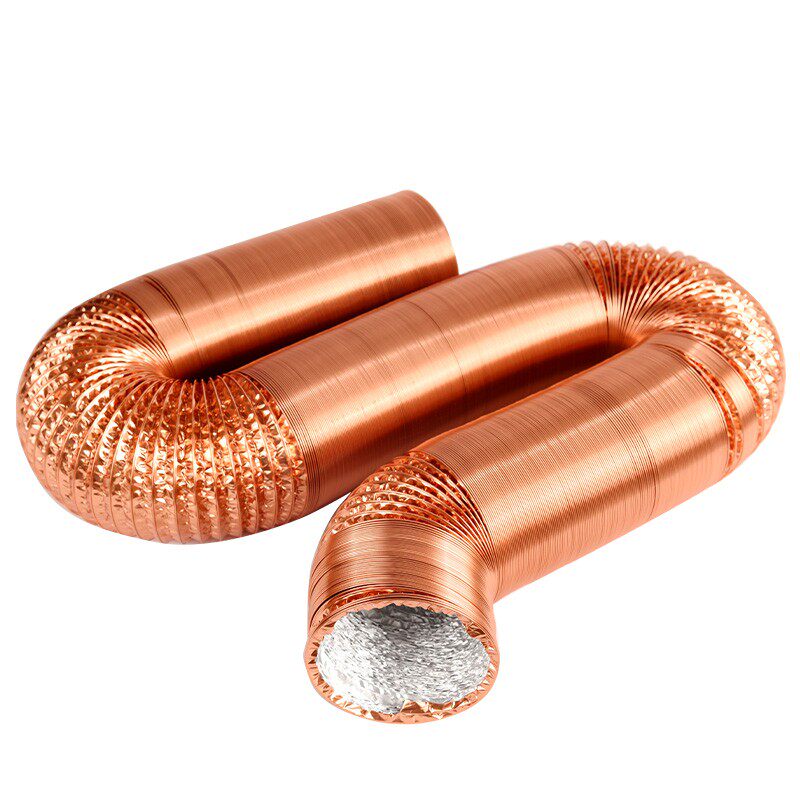 韩式烤肉加厚铝箔管排烟软管吸油烟机排风管伸缩管通风管道配件