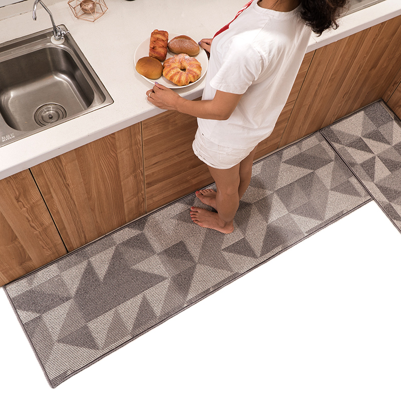 来去定制厨房吸水吸油地垫长条防水防油脚垫满铺地毯防滑门垫机洗