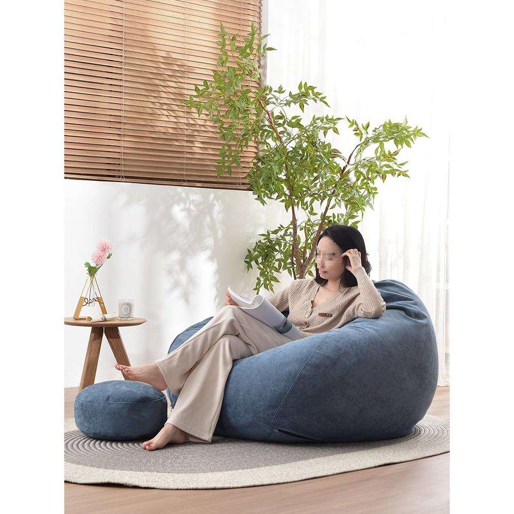 懒人沙发可躺可睡榻榻米单人豆袋休闲阳台宿舍卧室小沙发靠背椅子