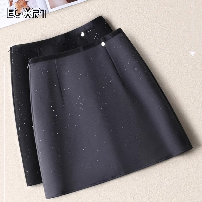 短裙女2025年春秋季新款时尚五分裙配靴子小个子一步灰色包臀短裙,女装/女士精品,半身裙,淘宝优惠券,粉丝福利购,淘宝优惠卷