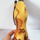 收藏彩绘装 水天然酒葫芦蜂蜡防渗随身烙画墨刻酒壶手工艺品挂摆件