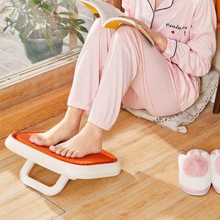 办公室桌下加热脚踏板放腿踩脚踏板可调节搁脚凳取暖脚凳搭脚神器