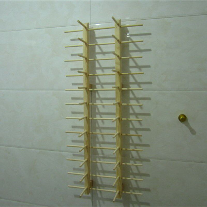 连杆复古实木太阳眼镜陈列货架安装墙壁眼镜展示架挂上墙木质墨镜