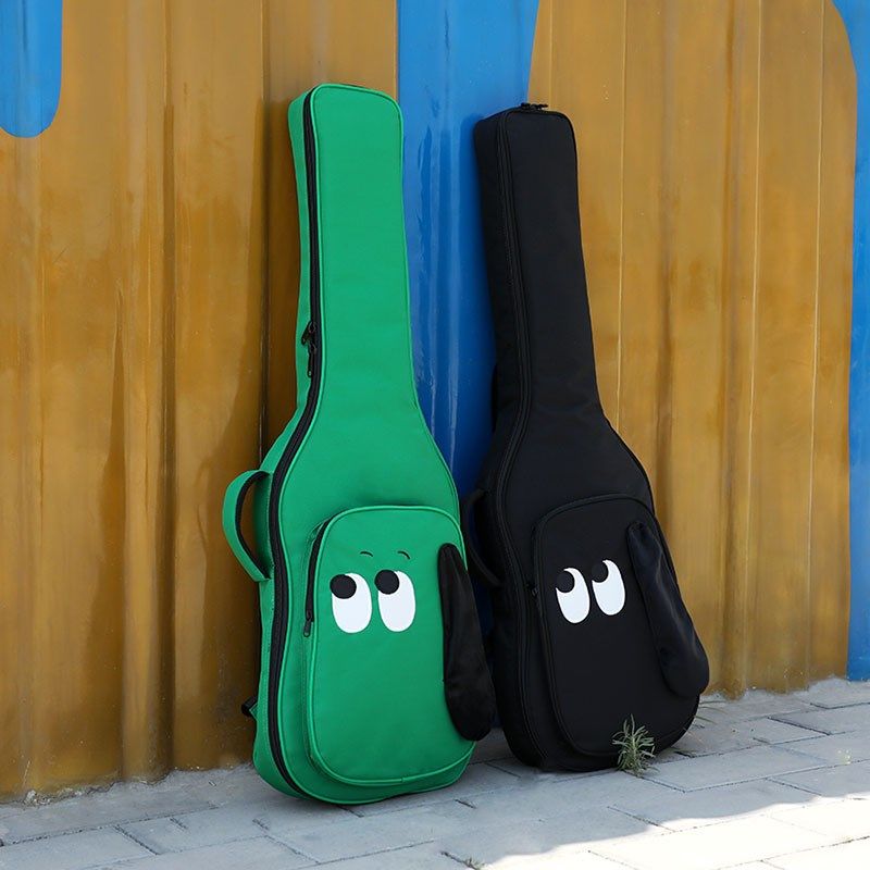 Ranloesa可爱狗狗电吉他包高颜值琴包双肩加厚可提可背个性风背包