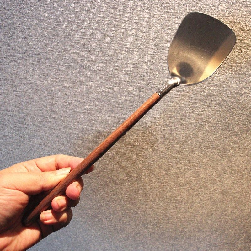 304不锈钢迷你锅铲日式胡桃木勺铲不粘锅专用厨具多功能炒菜铲子,厨房/烹饪用具,锅铲,淘宝优惠券,粉丝福利购,淘宝优惠卷