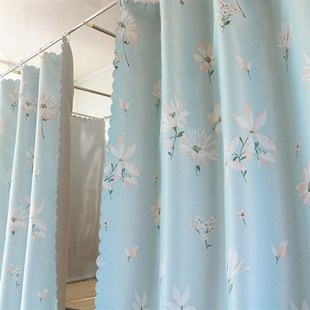 大学生寝室床帘下铺学生宿舍遮光上铺加厚蚊帐两用简约一体式