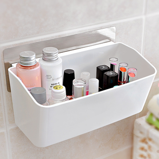 双庆强力浴室吸盘式 置物架收纳厕所壁挂洗手间卫生间免打孔置物架