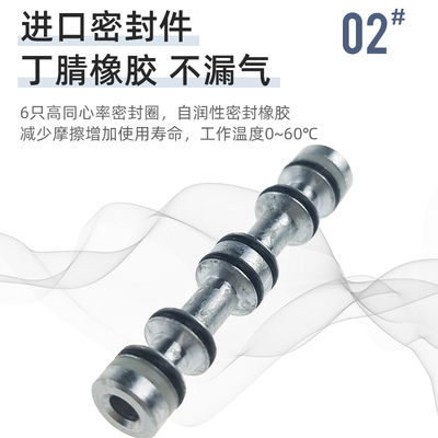 BLCH百灵板式电磁阀4M210-08310-10气缸控制阀220V二位五通气阀24