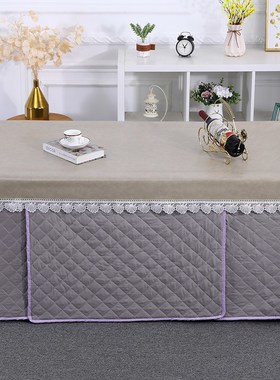 新款烤火罩茶几罩桌布六片式长方形二合一家用揭盖取暖桌罩火罩套