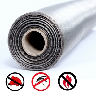 正宗304不锈钢丝窗纱网金属纱网铝合金塑钢防蚊防虫纱窗网