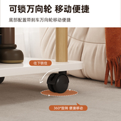 简易家用可移动茶几带轮小边几置物架沙发边柜茶桌角几边桌床头柜