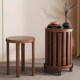 仿实木多功能组合凳子可叠放家用客厅餐桌圆凳移动边几茶几凳矮凳