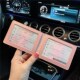 汽车驾驶证皮套个性 创意网红机动车行驶证驾照保护套证件一体包