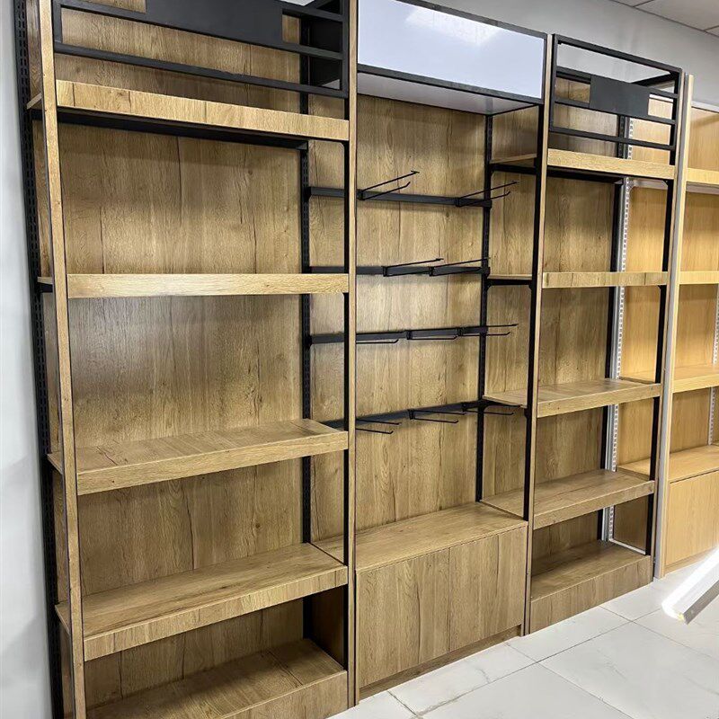 蛟之龙钢木超市便利店母婴文具商店百货菸酒店货架展示架展柜多层