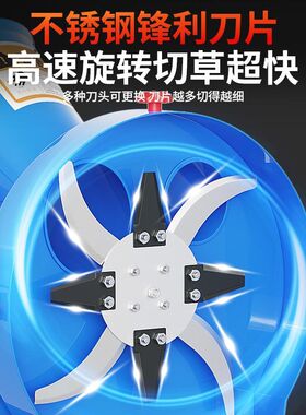 铡草机粉碎机养殖用喂鸡鸭鹅切草机碎草机小型家用饲料秸秆切碎机