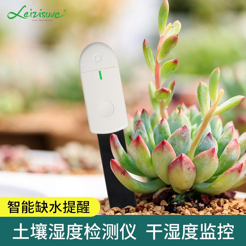 土壤湿度检测仪植物缺水提醒仪智能检测花盆土壤干湿度多肉盆专用