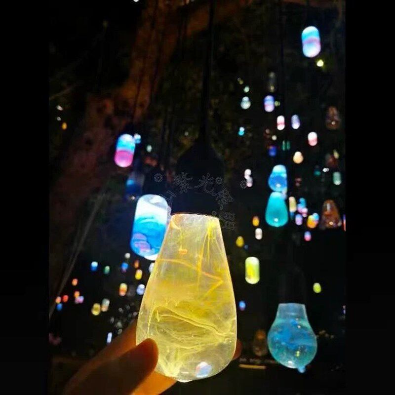 定制流浪星球灯吊灯星空装饰灯户外防水发光圆球地球灯行星月球灯