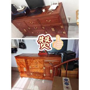 红木茶水柜实木餐边柜刺猥紫檀储物柜厨房置物柜家具 中式