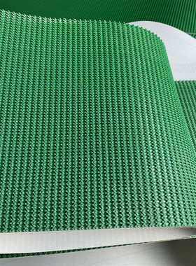 热销新品送带橡胶P坡运送带绿色P板C输送带流水线爬U挡WV环形输送