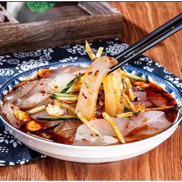 山西大同特产小高浑源凉粉450克X8袋带调料 速食袋装 小吃 包邮