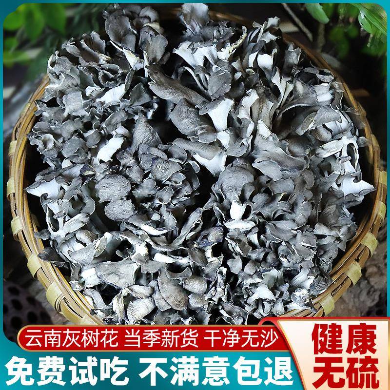 云南特产头茬灰树花干货菌包新鲜片舞茸菌栗蘑菇非浙江庆元非野生