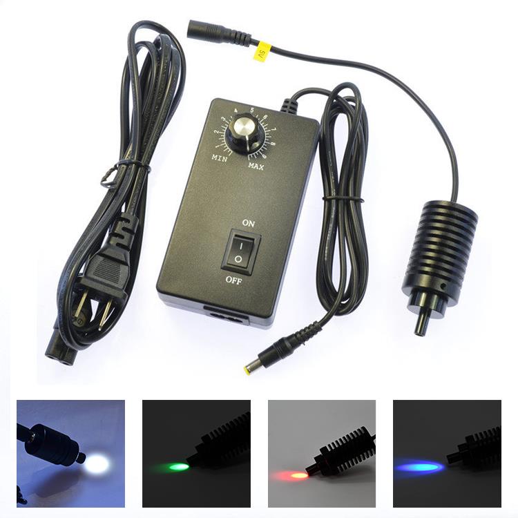 海约 LED同轴点光源可调 同轴光高清电子显微镜专用 白光/紫光/暖