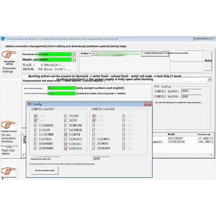 Pic10F/12F/16F/18F Pic微控制器编程器离线燃烧器K204 Pic下载器