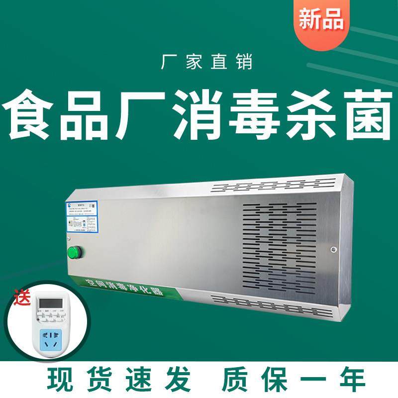 不锈钢壁挂式臭氧消毒机食品厂杀菌臭氧发生器垃圾房除臭空气净化