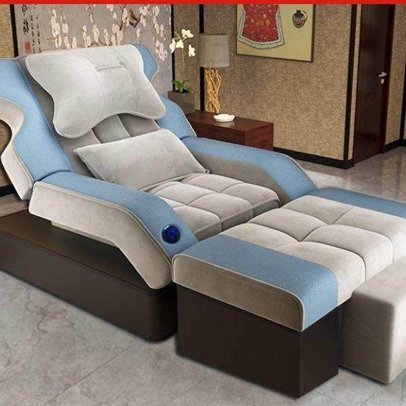 足疗沙发电动躺椅足浴沙发床洗脚修脚足疗按摩一体床高档采耳沐足