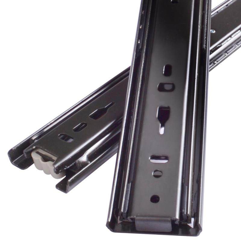 台湾火车头抽屉轨道 三节轨全拉式三折静音导轨 一米橱柜滑轨滑道,基础建材,导轨,淘宝优惠券,粉丝福利购,淘宝优惠卷