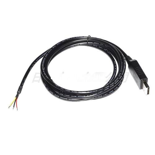 原装Ft232Rl USB转串口Rs232 3P We三芯脱皮串口线缆Txd Rxd Gnd