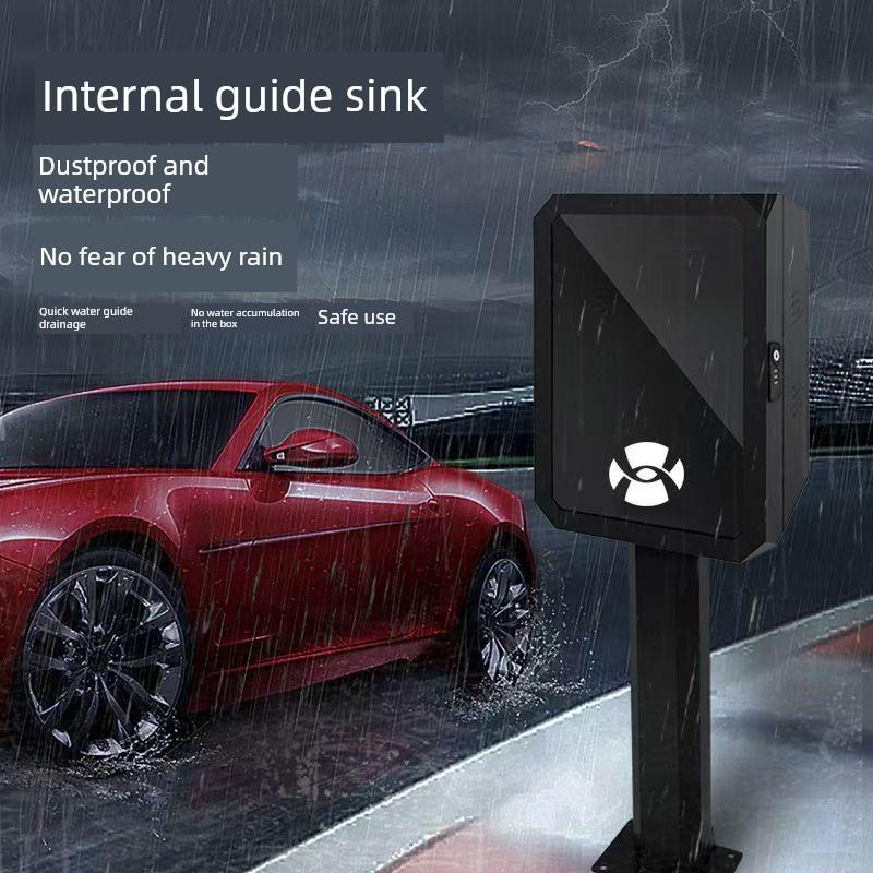 合创充电桩保护箱新能源专用配电箱保护箱防水柱电动车户外