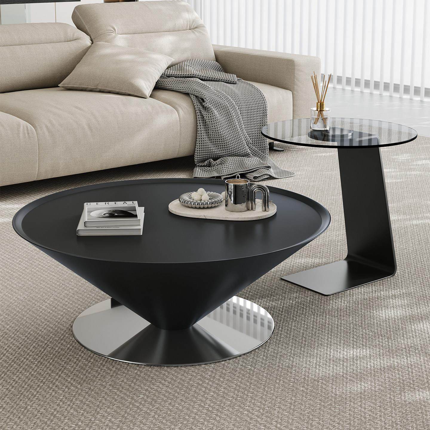 现代简约悬浮飞碟组合茶几家用客厅小户型创意设计圆锥形网红茶几,住宅家具,茶几,淘宝优惠券,粉丝福利购,淘宝优惠卷